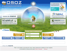 Tablet Screenshot of osoz.pl